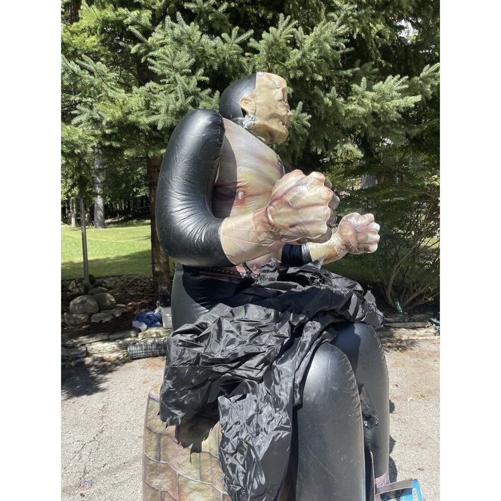 Vintage Van Helsing 2004 Inflatable 7' Monsters Frankenstein Sfi Halloween